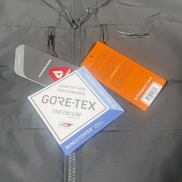 Sitka Gear Grindstone Work Jacket Lead Gray Men's XL NWT - Picture 10 of 13